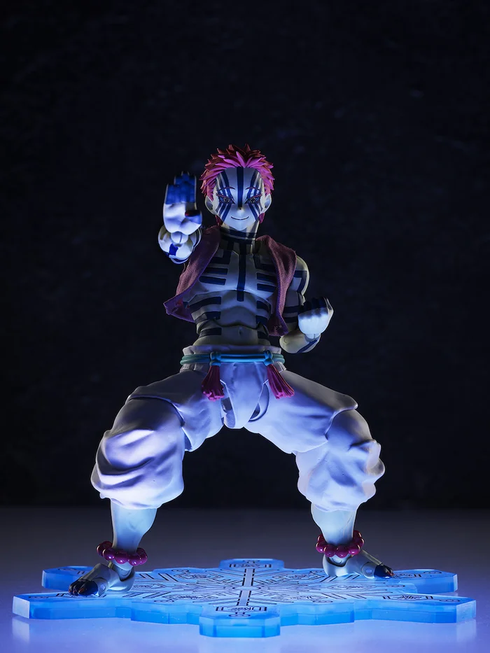 BUZZmod Demon Slayer: Kimetsu No Yaiba Akaza 1/12 Scale Action Figure - Image 2