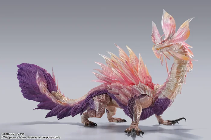 Bandai S.H.MonsterArts Monster Hunter Rise Mizutsune - Image 2