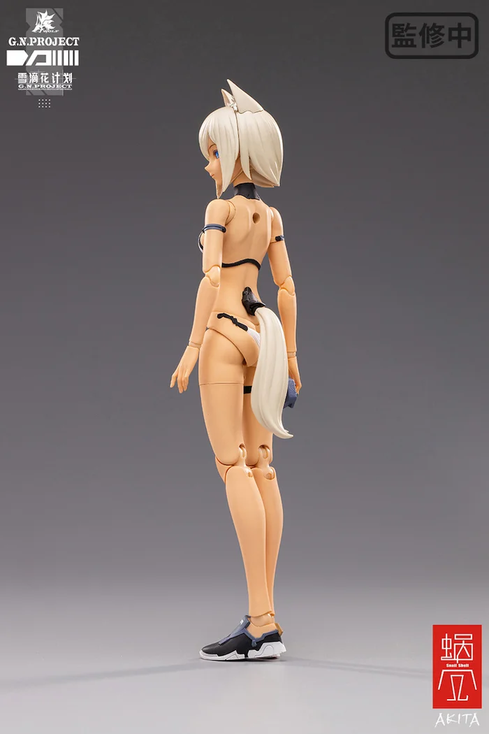 G.N.Project Vol. 1 WOLF-001: Swimsuit Figure Body & Equipment Set 1/12 Scale Action Figure - Image 10