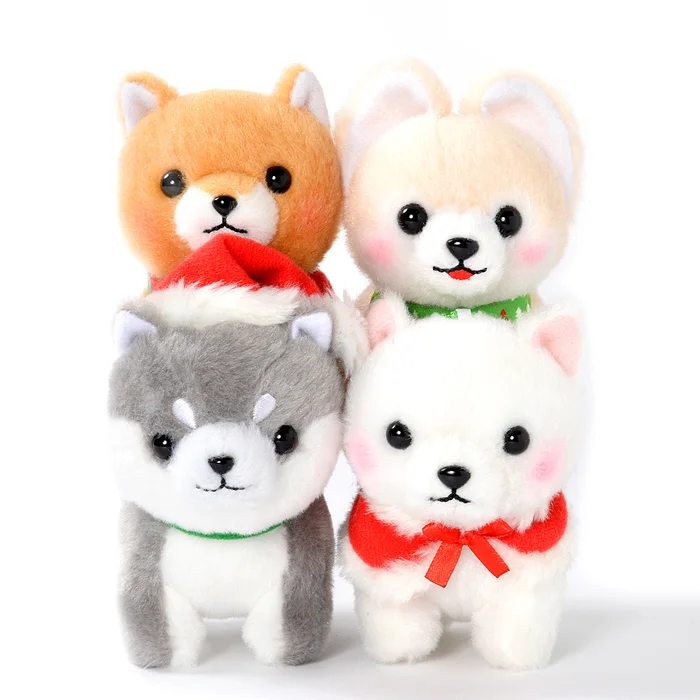 Mameshiba San Kyodai Christmas Dog Plush Collection (Ball Chain) - Image 6