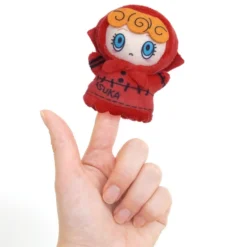 Puppela Evangelion Asuka Finger Puppet Plush