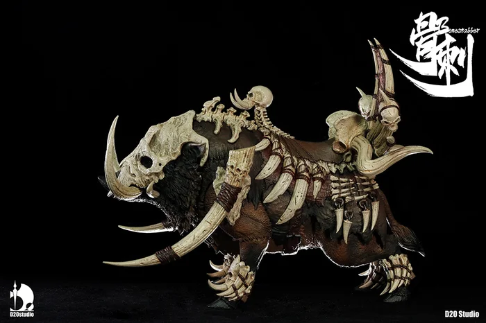 Battle Boar Bonestabber (Brown) 1/12 Scale Action Figure - Image 11