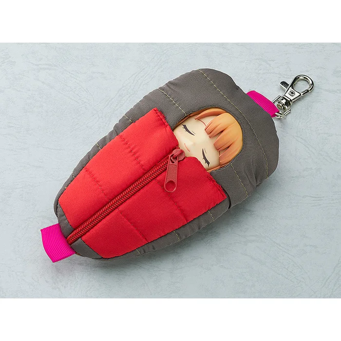 Nendoroid Pouch Sleeping Bag: Grey And Red Ver. - Image 2