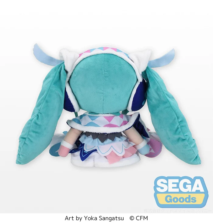Hatsune Miku Magical Mirai 2020 Winter Festival Fluffy Plush (L) - Image 4