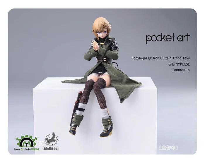 Pocket Art Series PA001 Emilia 1/12 Scale Action Figure - Image 9