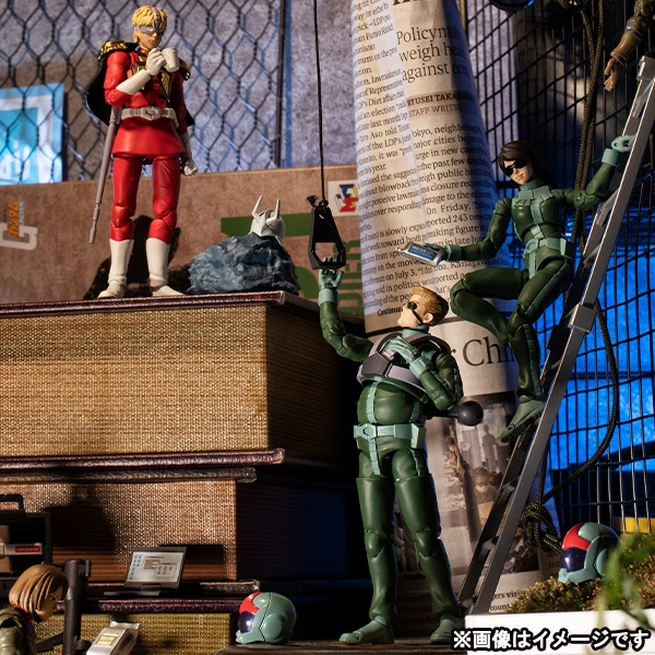 MegaHouse Gundam Military Generation Principality Of Zeon Army Soldier 06 Char Aznable - Image 11