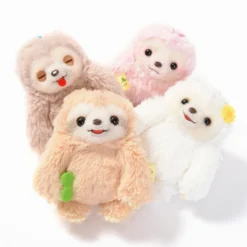 Namakemono No Mikke Mattari Hi Sloth Plush Collection (Ball Chain)