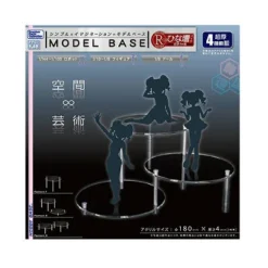 Round Acrylic Three-Tier Model Base Display Platform