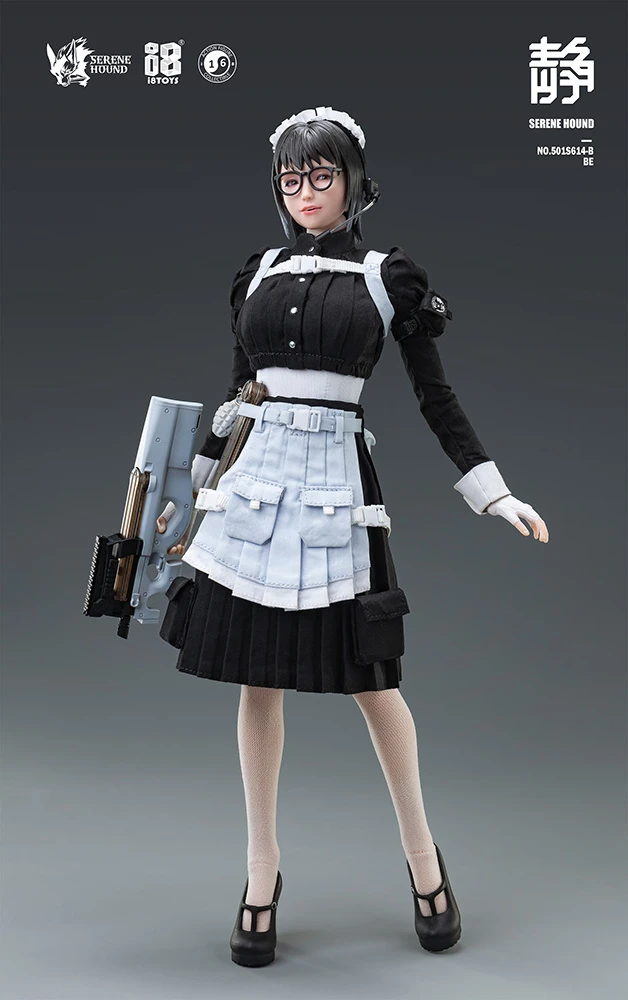 Serene Hound Series 501S614-B Cerberus Maid Team Be 1/6 Scale Action Figure - Image 11