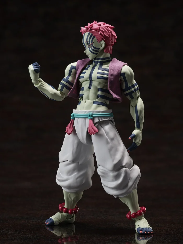 BUZZmod Demon Slayer: Kimetsu No Yaiba Akaza 1/12 Scale Action Figure - Image 3