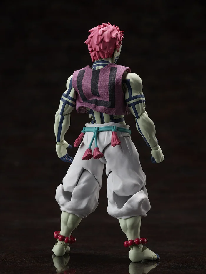 BUZZmod Demon Slayer: Kimetsu No Yaiba Akaza 1/12 Scale Action Figure - Image 4