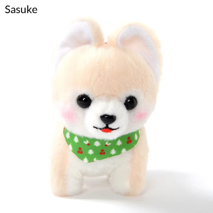 Mameshiba San Kyodai Christmas Dog Plush Collection (Ball Chain) - Image 3