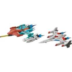 FREEing Figma Galaxian Galaxip GFX-D001a / Galaga Fighter GFX-D002f