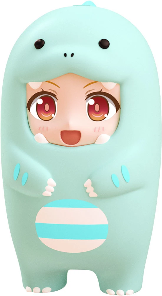 GOOD SMILE COMPANY Nendoroid More: Face Parts Case (Blue Dinosaur) - Image 2