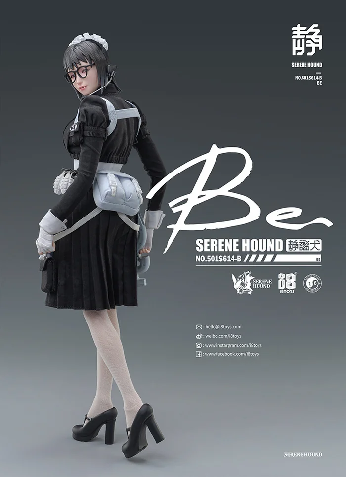 Serene Hound Series 501S614-B Cerberus Maid Team Be 1/6 Scale Action Figure - Image 6