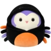 Halloween Squishmallow Holly The Owl In Spider Costume 12" Stuffed Plush By Kelly Toy