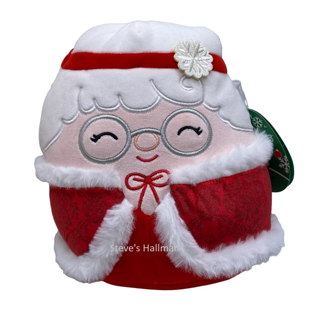Christmas Squishmallow Nicolette Mrs. Claus With Red Cape 5" Stuffed Plush By Kelly Toy
