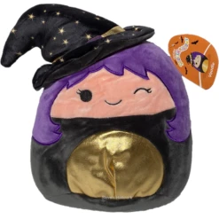 Halloween Squishmallow Voodie The Golden Witch 8" Stuffed Plush By Kelly Toy