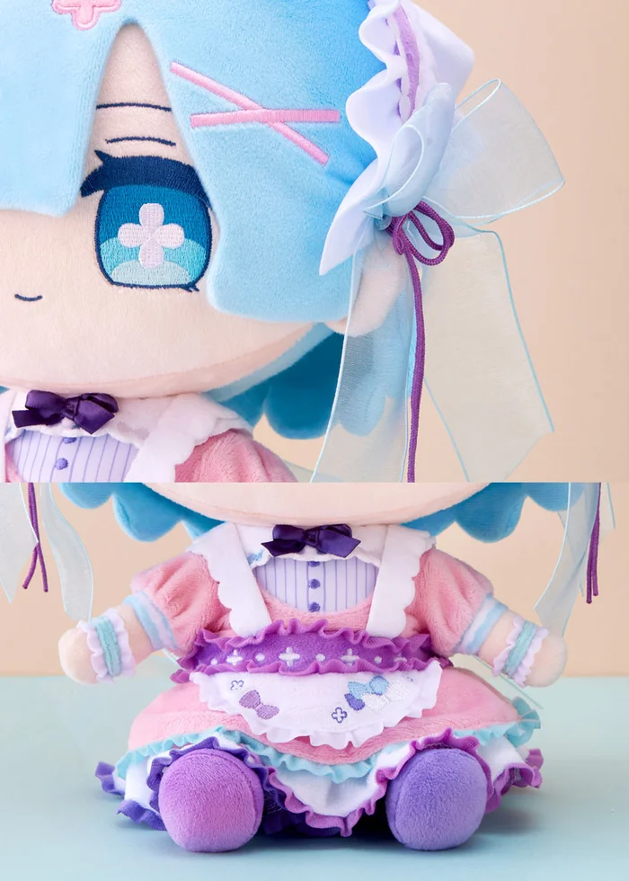 Re:Zero -Starting Life In Another World- Fuwakawa-Lolita Rem Stuffed Toy - Image 4