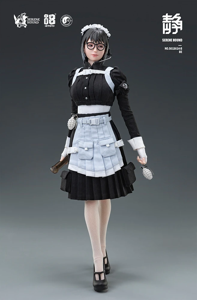 Serene Hound Series 501S614-B Cerberus Maid Team Be 1/6 Scale Action Figure - Image 3