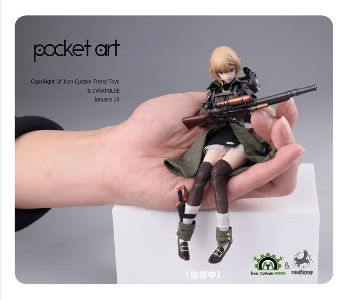 Pocket Art Series PA001 Emilia 1/12 Scale Action Figure - Image 8