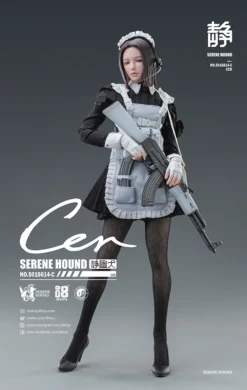 Serene Hound Series 501S614-C Cerberus Maid Team Cer 1/6 Scale Action Figure