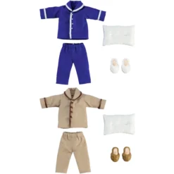 GOOD SMILE COMPANY Nendoroid Doll Outfit Set: Pajamas Navy/Beige