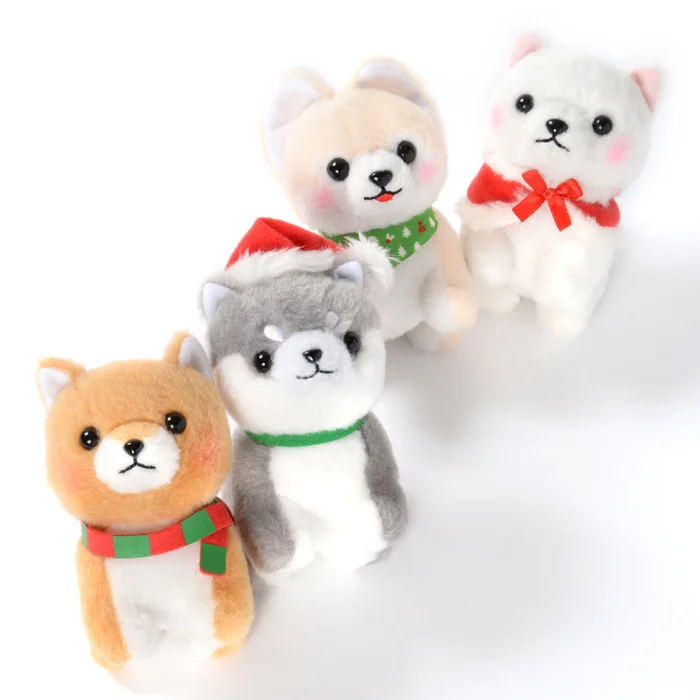 Mameshiba San Kyodai Christmas Dog Plush Collection (Ball Chain) - Image 7