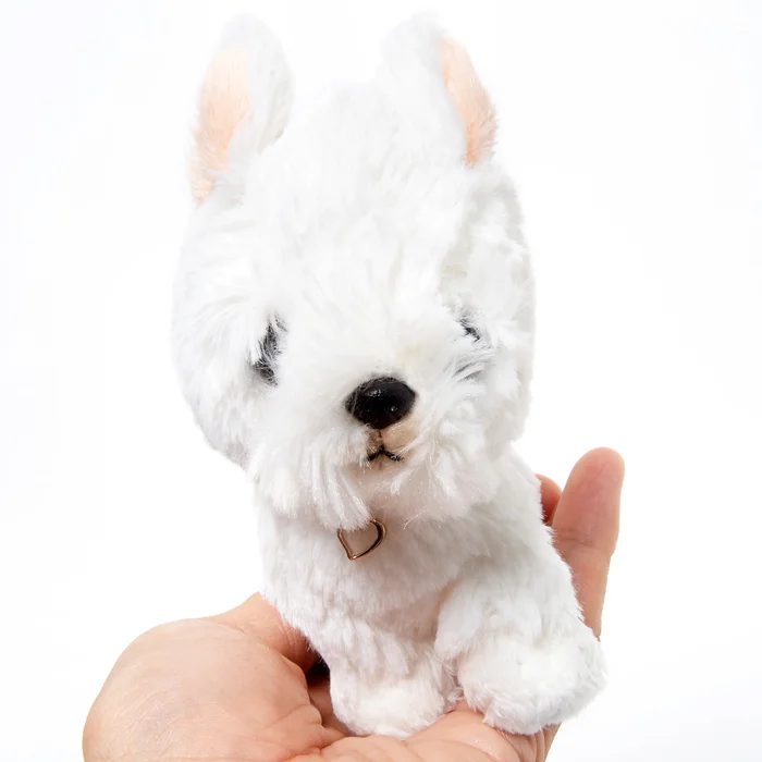 PUPS! Small White Terrier Plush - Image 7