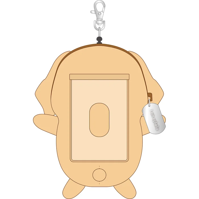 Love Live! Nijigasaki High School Idol Club 5th Live! Where The Rainbow Blooms Shizuku Osaka Ophelia Plush Pass Holder (Re-run) - Image 2