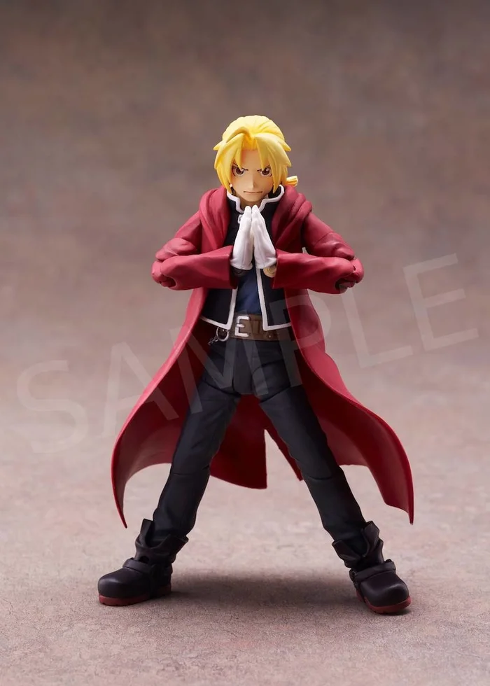 BUZZmod Fullmetal Alchemist: Brotherhood Edward Elric 1/12 Scale Action Figure - Image 3