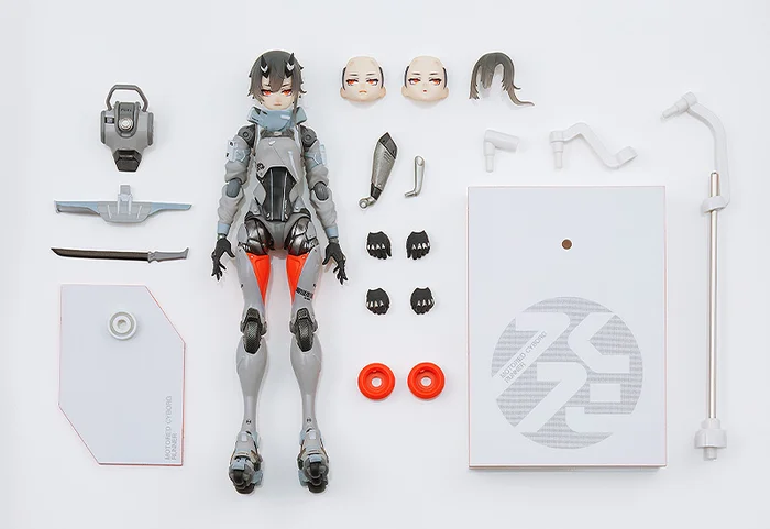 Max Factory Shojo-Hatsudoki Motored Cyborg Runner SSX_155 Mandarin Surf Non-Scale Action Figure - Image 11
